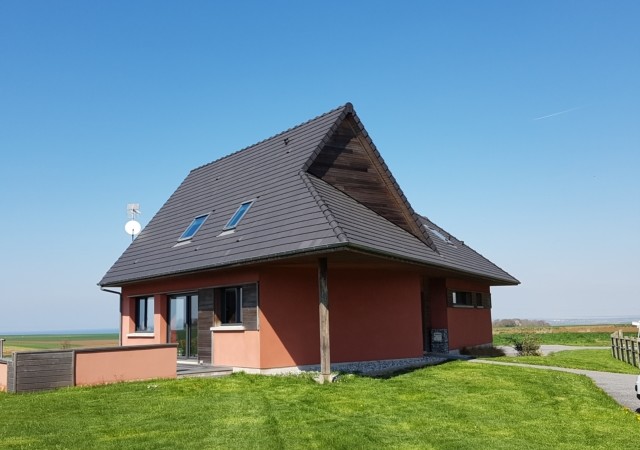 Maison d’architecte avec vue panoramique. Maison d’architecte avec vue panoramique.