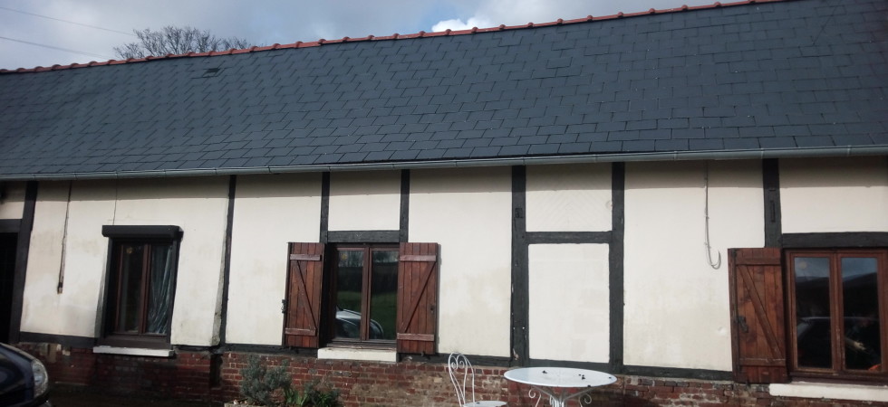 Maison type longère avec vie de plain pied Maison type longère avec vie de plain pied