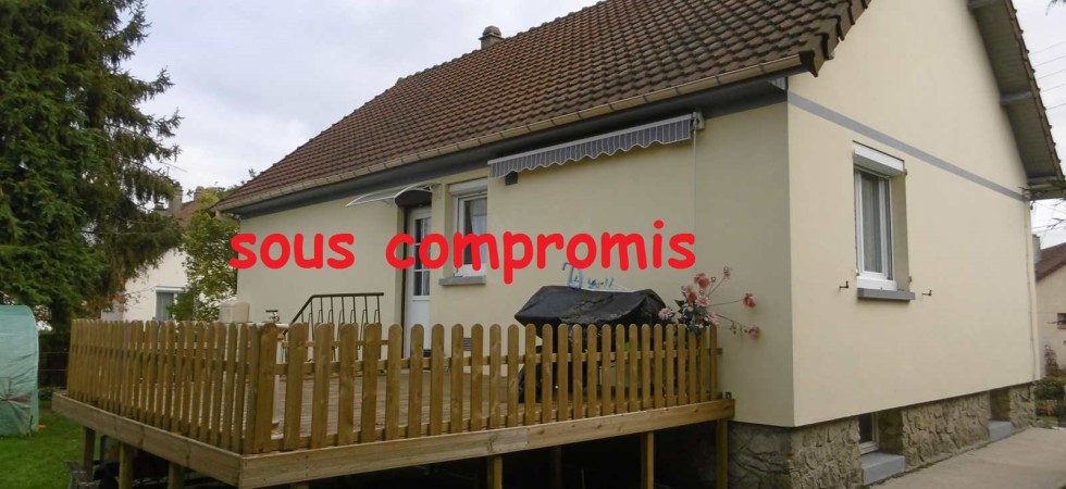 Joli pavillon individuel sur sous-sol complet : plain pied Joli pavillon individuel sur sous-sol complet : plain pied