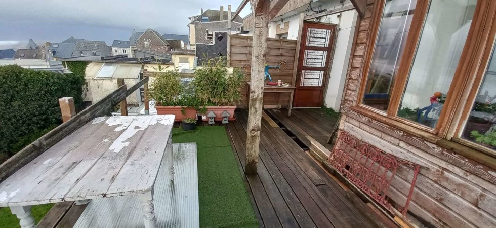 Ensemble immobilier AULT Terrasse vue mer Ensemble immobilier AULT Terrasse vue mer